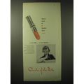 1948 Charles of the Ritz Lipstick Ad - There's more to a lipstick than color