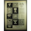 1952 Charles Hall Vista Alegre Porcelain Advertisement