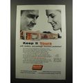 1957 America Fore Insurance Ad - Keep it yours with modern protection