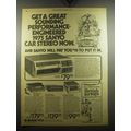 1974 Sanyo Car Stereos Ad - Get a great sounding performance-engineered Stereo