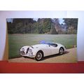 1950, JAGUAR XK 120 motor car unused postcard d...