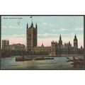 Houses of Parliament, London, c.1905 - Postcard