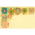 Switzerland Set Of Rare Stamps Raised Antique B...