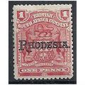 Rhodesia 1909 SG101 1d Carmine-Rose Mounted Min...