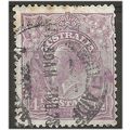 Australia 1928 SG103 4 1/2d Violet Fine Used .. ..