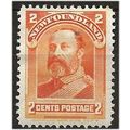 Newfoundland 1897 SG86 2c Orange Mounted Mint ....