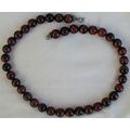 Brown cat eye necklace