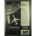 1967 SCM Kleinschmidt 311 Data Printer Ad - BOAC
