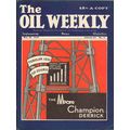OIL WEEKLY 1930 Lee C Moore Champion Derrick ma...