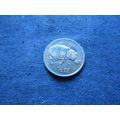 2002 KOREA 1/2 CHON COIN. ( Hippopotamus )