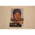 Salvatore Sal Yvars 1991 Topps 1953 Archives NO...
