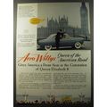 1953 Aero Willys Cars Ad - Front Seat At the Coronation