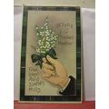 SCOTTISH a sprig of heilan' HEATHER used antiqu...