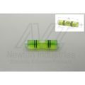 5pcs Acrylic Ø9.5x40mm DL Bubble Spirit Level V...