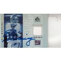 ELI MANNING 2005 JERSEY FABRIC AUTOGRAPHED NEW ...