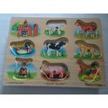 Puzzle - Melissa and Doug Wooden Sound Puzzle -...