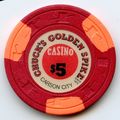 Chuck's $5. Golden Spike Casino Chip - 1976 - C...