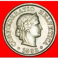 Ⰶ LIBERTY (1879-2025): SWITZERLAND★5 RAPPEN 195...