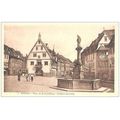 67 - Obernai - Place de la république - fontain...