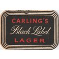 BEER MAT - CARLING LAGER - CARLING'S BLACK LABE...