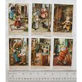 Set of 6 Italian cards - baby carriers / walkin...