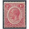 Jamaica 1912 SG58 1d Carmine-Red Mounted Mint