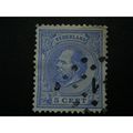 Netherlands 1872 5C BLUE F/U SG80