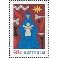 AUSTRALIA, CHRISTMAS, Madonna and Child, blue &...