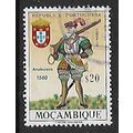 MOZAMBIQUE 1967 PORUGESE MILITARY UNIFORMS 20c ...