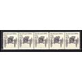 2124 4.9c Buckboard Very Fine MNH Dry Gum PNC 4...
