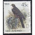 New Zealand 1986 Native Birds - Falcon 45c Used