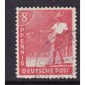 GERMANY 1947 ALLIED ZONE 8pf SOWER USED SG930