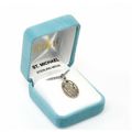 St. Michael 24 Inch Sterling Silver necklace