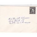 United States 4c Abraham Lincoln cover written VGC