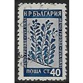 Mi 881: 40 st. deep ultramarine Medicinal Flowe...