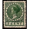 Netherlands 1926 Queen Wilhelmina 5c Used Stamp