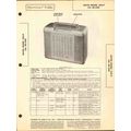 ARVIN model 250-P 5 tube portable AM radio Sams...