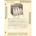 STEWART-WARNER model AP61P 6 tube AM radio Sams...