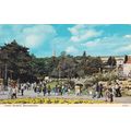 Standard size printed postcard Lower Gardens Bo...