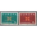 Luxembourg 1963 Michel 680 - 681 Neuf ** Cote (...