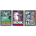 3x 1985 Topps Football #185 Art Monk (All Pro),...
