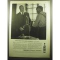 1957 Martell Cognac Ad - This is what we've been waiting for, says M. Martell