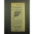 1960 Van Cleef & Arpels Jewelry Ad - Good luck feathers in her graduation cap