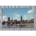 ENGLAND: Houses of Parliament, London - Postall...