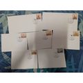 australia 1981 set 7 pre stamped envelopes nati...