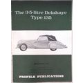 Profile Publications No. 53. DELAHAYE Type 135....