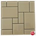 Polished Glossy Glass French Pattern Zulu