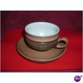 DENBY COTSWOLD TEA CUP WITH SAUCER (14/01)