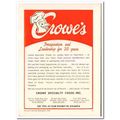 crowe specialty foods inc 1968 imagination lead...