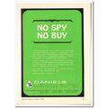 daniels mfg company 1968 no spy buy wraps bags ...